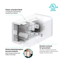 Load image into Gallery viewer, Kasa Smart Plug HS103P4, Smart Home Wi-Fi Outlet Works with Alexa, Echo, Google Home &amp; IFTTT, No Hub Required, Remote Control, 15 Amp, UL Certified, 4-Pack, White
