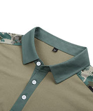 Load image into Gallery viewer, IGEEKWELL Mens Golf Polo Shirt Short Sleeve Tennis Running Daily Hiking Fishing T-Shirt 005-Khaki M
