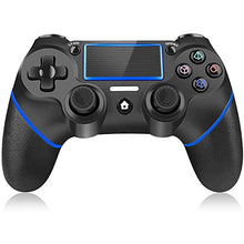 Load image into Gallery viewer, Controller for Playstation 4, Y Team Wireless PS4 Controller for PS4, Gamepad Joystick Remote Controller Compatible with Playstation 4/Pro/Slim/PC, Dual Vibration/Audio Function/Charging Cable (Blue)
