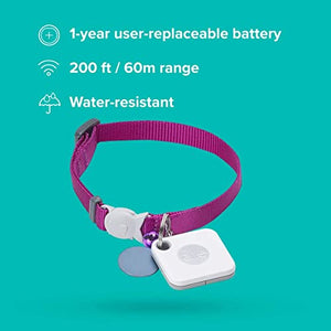 Tile Pro Black & Tile Mate White (2020) Combo - High Performance Bluetooth Tracker, Keys Finder and Item Locator for Keys, Bags, and More; 400 ft Range, Water Resistance and 1 Year Replaceable Battery