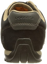 Load image into Gallery viewer, Dockers by Gerli Men's Low-Top Sneakers, Schwarz Taupe, 8.5
