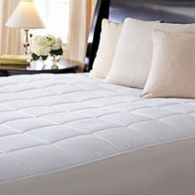 Load image into Gallery viewer, Sunbeam Premium Quilted Electric Heated Warming Mattress Pad - California King Auto Shut Off 10 Heat Settings
