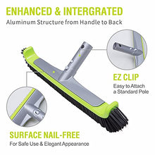 Load image into Gallery viewer, urchindj Heavy Duty Pool Brush &amp; Pool Vacuum Head Kit, Professional Pool Cleaning Tools for Cleaning Pool Walls, Floors etc.
