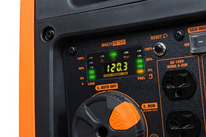 WEN 56380i Super Quiet 3800-Watt Portable Inverter Generator with Fuel Shut-Off and Electric Start