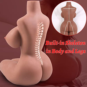 37.3lb Life Size Sex Doll for Men Love Doll Male Masturbator Realistic Female Sex Doll with Big Boobs Vagina Anus, Realistic Sex Dolls Torso Doll for Male Sex Real Dolls for Men Adult Sex Toy for Men