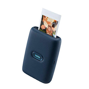 Fujifilm Instax Mini Link Smartphone Printer (Dark Denim) + Fuji Instax Mini Film (40 Sheets) - Instax Mini Link Printer Bundle