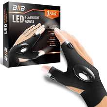 Load image into Gallery viewer, BIIB Stocking Stuffers Gifts for Dad, Flashlight LED Gloves, Cool Gadgets Gift Idea for Men, Gifts for Husbands, for Men, Dad, Boyfriend, Unique Gifts for Men, Him

