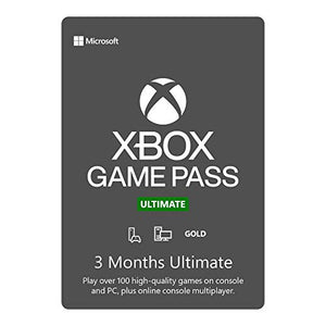 Xbox Game Pass Ultimate: 3 Month Membership [Digital Code]