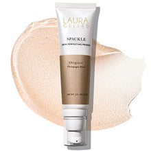 Load image into Gallery viewer, LAURA GELLER NEW YORK Spackle Super-Size - Champagne Glow - 2 Fl Oz - Skin Perfecting Primer Makeup with Hyaluronic Acid - Long-Wear Foundation Face Primer
