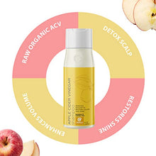 Load image into Gallery viewer, Vegan Apple Cider Vinegar Shampoo - Color Safe Clarifying Shampoo with Argan Oil Keratin and Rosemary Essential Oil - Jojoba Oil Scalp Treatment and Hair Loss Shampoo for Dry Damaged Hair Treatment
