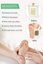 Load image into Gallery viewer, Foot Pads | Ginger Foot Pads for Your Good Feet | Foot and Body Care | Apply, Sleep &amp; Feel Better | All Natural &amp; Premium Ingredients for Best Combination &amp; Results | 20 PCS
