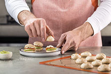 Load image into Gallery viewer, Silpat Perfect Macaron Non-Stick Silicone Baking Mat, 11-5/8&quot; x 16-1/2&quot;, Orange
