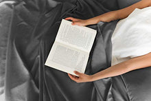 Load image into Gallery viewer, Queen Size Sheet Set - 4 Piece - Hotel Luxury Bed Sheets - Extra Soft - Deep Pockets - Easy Fit - Breathable &amp; Cooling Sheets - Wrinkle Free - Comfy – Dark Grey Bed Sheets - Queens Sheets – 4 PC
