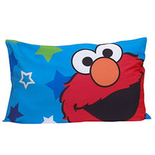 Load image into Gallery viewer, Sesame Street Awesome Buds Elmo/Cookie Monster 4 Piece Toddler Bed Set, Blue/Red/Green
