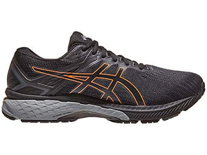 ASICS Men's GT-2000 9 G-TX Running Shoes, 9.5, Black/Marigold Orange