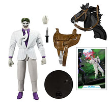 Load image into Gallery viewer, McFarlane Toys DC Multiverse The Dark Knight Returns The Joker 7" Action Figure with Build-A Horse Parts &amp; Accessories
