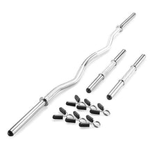 Load image into Gallery viewer, Marcy Standard Size Curl Bar and Dumbbell Handle Set with 6 Spring Collars SDC-10.1
