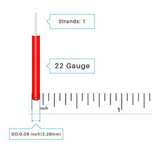Load image into Gallery viewer, BNTECHGO 22 Gauge PVC 1007 Solid Electric Wire Black 50 ft 22 AWG 1007 Hook Up Tinned Copper Wire
