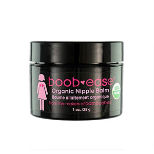 Bamboobies Nipple Cream, Lanolin-Free Organic Nursing Balm, 1 oz