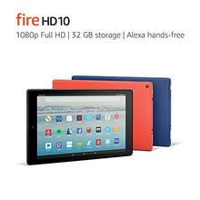Load image into Gallery viewer, Fire HD 10 Tablet with Alexa Hands-Free, 10.1&quot; 1080p Full HD Display, 32 GB, Black (Previous Generation - 7th)
