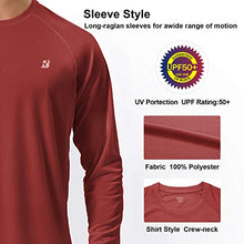 Load image into Gallery viewer, Roadbox Long Sleeve Running Workout Shirts for Men UV Sun Protection Tee Tops UPF 50+
