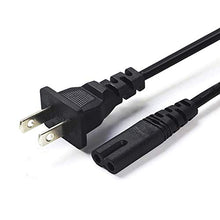 Load image into Gallery viewer, [UL Listed] 12FT 2-Slot Power Cord Wall Cable Compatible Xbox One S/X Samsung TCL LG Sharp TV Sony PS3 PS4 Game Console
