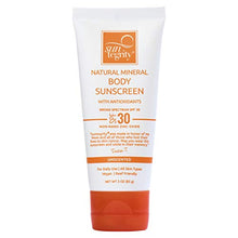 Load image into Gallery viewer, Suntegrity UNSCENTED Natural Mineral Sunscreen For Body - 3 oz.
