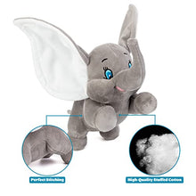 Load image into Gallery viewer, Stuffed Elephant Plush Animal Toy 9.8 INCH Valentines Day Gifts for Kids Super Soft Plush Elephant Stuffed Animal Toy Gifts for Boys Girls (Grey)

