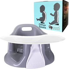 Load image into Gallery viewer, Upseat Baby Floor Seat Booster Chair for Sitting Up with Removable Tray for Meals and Playtime, Developed with Physical Therapists for Safe and Healthy Hip Development and Posture
