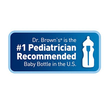 Load image into Gallery viewer, Dr. Brown’s Anti-Colic Options+ Narrow Baby Bottles, 0m+ Level 1 Nipple - Baby Bottle to Reduce Colic (4 Pack), 8 oz
