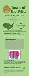 Taste of the Wild Grain Free High Protein Real Meat Recipe Rocky Mountain Premium Dry Cat Food