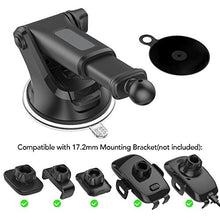 Load image into Gallery viewer, Replacement Suction Cup Mount Part, with Replacement Dashboard Pad Disc, 17.2mm Ball Joint Suction Cup with Adhesive Mounting Disk for Phone Mount Phone Holder, Magnetic Mount, Windshield/GPS
