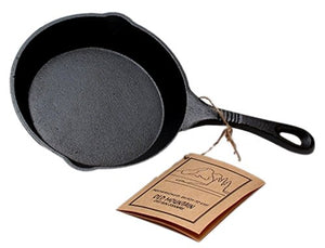 IWGAC Home Indoor Decorative Collectibles Old Mountain Cast Iron Preseasoned Skillet