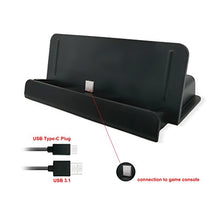 Load image into Gallery viewer, Charging Dock for Nintendo Switch and Switch Lite, USB Type C Charger Dock Station Cradle Stand for Nintendo Switch - Black
