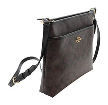 Load image into Gallery viewer, Coach FILE CROSSBODY IN SIGNATURE CANVAS, Im/Brown/Black, One Size
