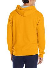 Load image into Gallery viewer, Champion Men's Powerblend Pullover Hoodie, Team Gold, Medium
