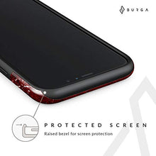 Load image into Gallery viewer, BURGA Phone Case Compatible with iPhone 11 PRO - Iconic Ruby Red Marble Cute Case for Women Heavy Duty Shockproof Dual Layer Hard Shell + Silicone Protective Cover
