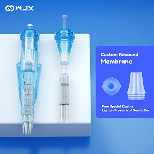 Load image into Gallery viewer, Dragonhawk Mast Pen Rotary Tattoo Machine Power Supply 20Pcs Wjx Cartridges Needles Foot Pedal with Big Case 1013-10 (Machine Kit)