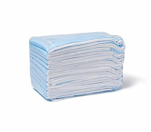 Medline Moderate Absorbency 23" x 36" Fluff Disposable Underpads, 150 Per Case, Great for Protecting Bed, Furniture, Surfaces