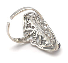 Load image into Gallery viewer, Healing Hollow Stones Adjustable 7 Chakra Ring Reiki Gem Jewelry for Women
