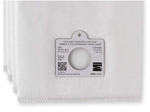 Load image into Gallery viewer, Kenmore HEPA Vacuum Bags C Q - Kenmore and Sears Style Q/C Bags for Canister Vacuum Cleaners. Also Fits Kenmore 5055, 50557, 50558. Part Number 20-53292. Package of 6 Premium HEPA Synthetic Bags.
