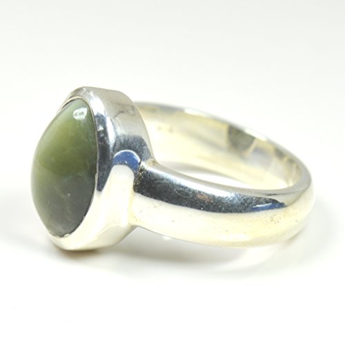 Load image into Gallery viewer, 55Carat Natural 4 Carat Cat's Eye Gemstone Silver Ring for Men Women US Size 4,5,6,7,8,9,10,11,12,13