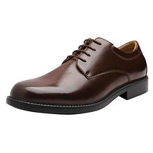 Load image into Gallery viewer, Bruno Marc Men's Downing-02 Dark Brown Leather Lined Dress Oxford Shoes Classic Lace Up Formal Size 8.5 M US
