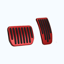Load image into Gallery viewer, Winkter Tesla Model Y Accessories Anti-Slip Auto No Drilling Foot Pedal Brake and Gas Pedal Pad Fit for Tesla Model 3 Model Y 2017-2021 Accelerator Pedal Covers 2Pcs Red
