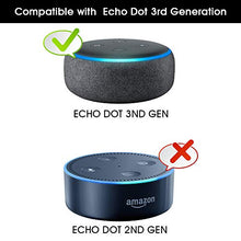 Load image into Gallery viewer, Silicone Case for Amazon Echo Dot 3rd Generation, Smart Speaker Cover Protective Holder Skin Sleeve Stand Light Weight Soft Shockproof Cases Accessories Protector-Glow Blue
