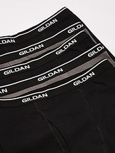 Load image into Gallery viewer, Gildan Platinum Men's Short Leg Boxer Briefs, Charcoal/Black, Small, 5-Pack
