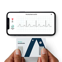 Load image into Gallery viewer, KardiaMobile Card Personal EKG Monitor – Fits in Your Wallet – Detects AFib and Irregular Arrhythmias – Instant Results in 30 Seconds – Easy to Use – Works with Most Smartphones - FSA/HSA Eligible
