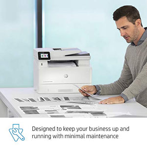 HP LaserJet Pro Multifunction M428fdw Wireless Laser Printer, Works with Alexa (W1A30A)