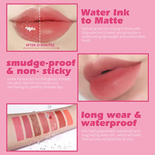 Load image into Gallery viewer, KIMUSE Water Gel Lip Tint 6 Colors Set &amp; Velvet Lip Tint
