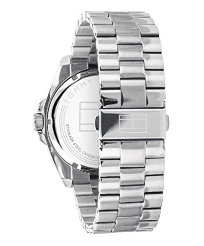 Load image into Gallery viewer, Tommy Hilfiger Men's Quartz Stainless Steel and Bracelet Casual Watch, Color: Silver (Model: 1791684)